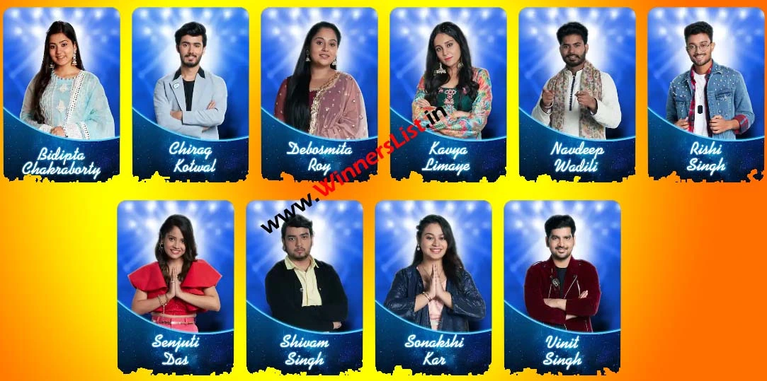 Indian Idol Season 13 Contestants