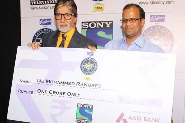 Kaun Banega Crorepati Season 7  Winner - Mohammed Rangrez