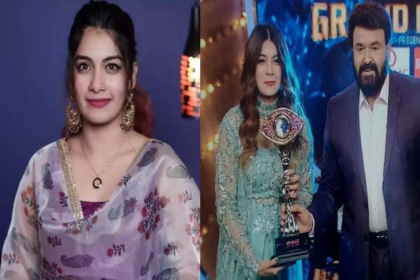 Bigg Boss Malayalam Season 4 Winner - Dilsha Prasannan