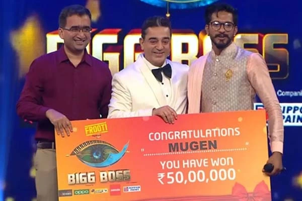 Bigg Boss Tamil Season 3 Winner - Mugen Rao