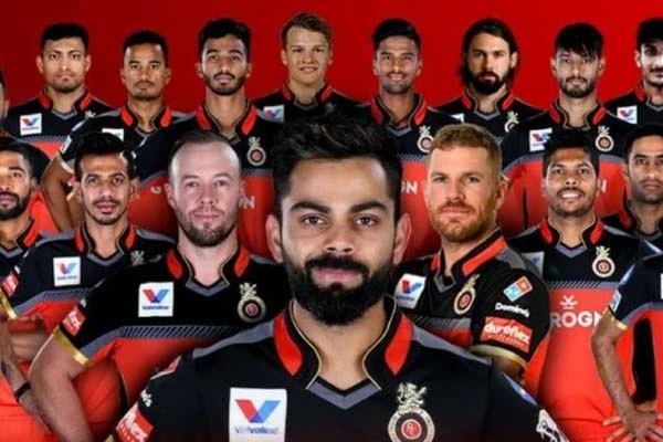 Royal Challengers Bangalore RCB Team Squad Player List