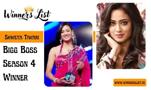 Shweta Twiari Bigg Boss Season 4 Winner