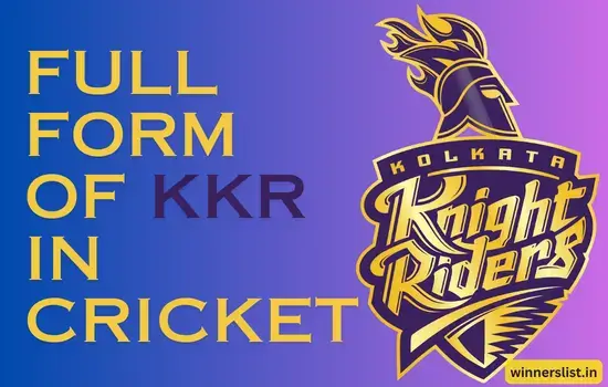 Full Form of KKR