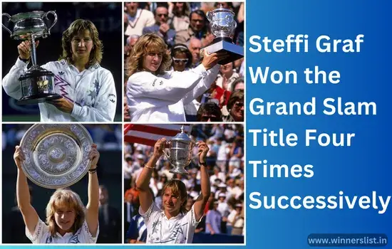 Steffi Graf Won the Grand Slam Title Four Times