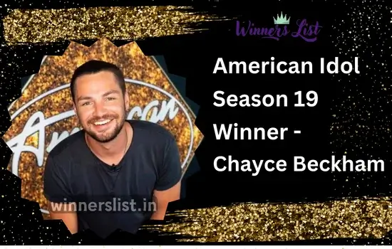 Chayce Beckham American Idol Season 19 Winner
