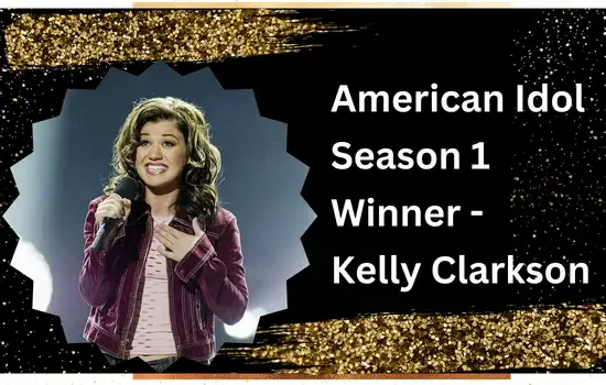 Kelly Clarkson American Idol Season 1 Winner