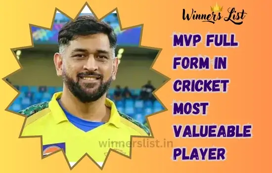 MVP Full Form in Cricket