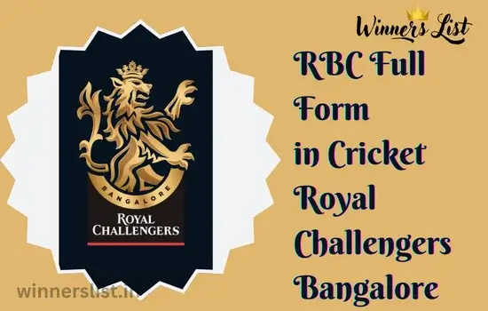 RCB Full Form in Cricet