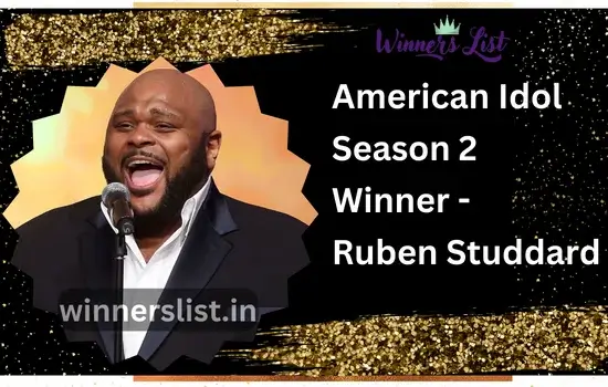 Ruben Studdard American Idol Season 2 Winner