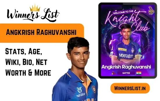 Angkrish Raghuvanshi Cricketer