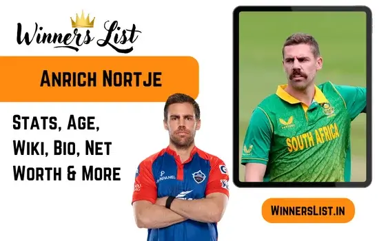 Anrich Nortje Cricketer