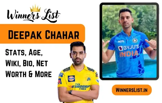 Deepak Chahar Cricketer