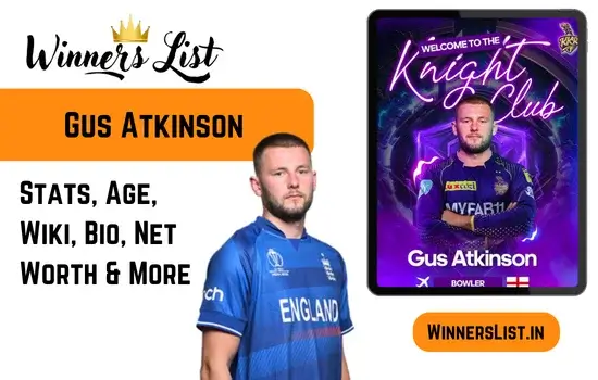 Gus Atkinson Cricketer