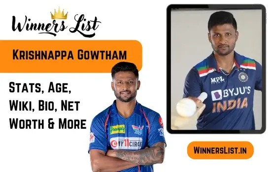 Krishnappa Gowtham Cricketer