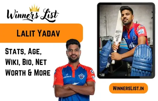 Lalit Yadav Cricketer