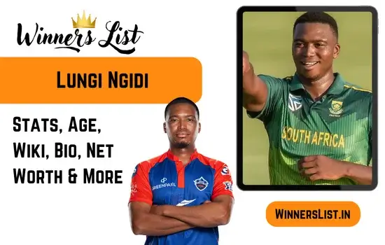 Lungi Ngidi Cricketer