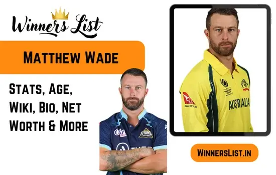 Matthew Wade Cricketer
