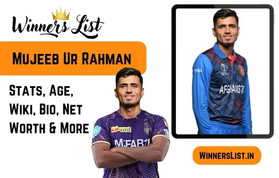 Mujeeb Ur Rahman kkr Cricketer