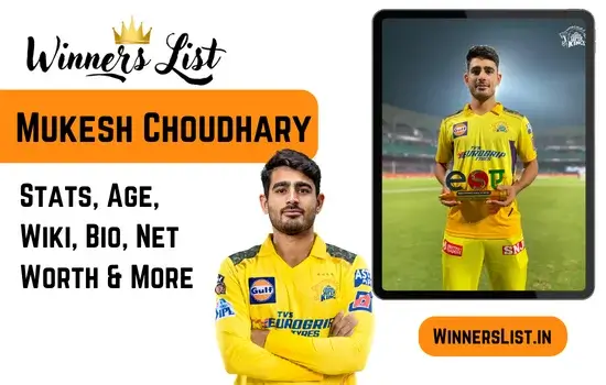 Mukesh Choudhary Cricketer