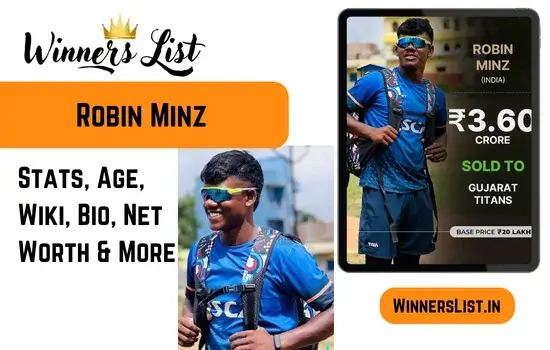 Robin Minz Cricketer