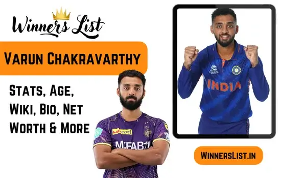 Varun Chakravarthy Cricketer