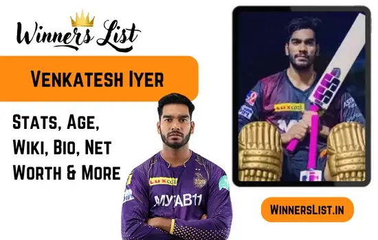 Venkatesh Iyer Cricketer