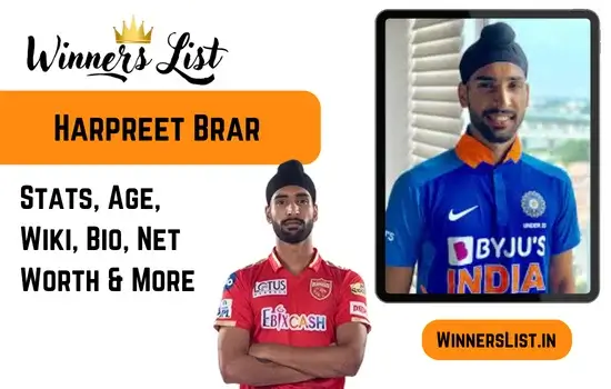 Harpreet Brar Cricketer