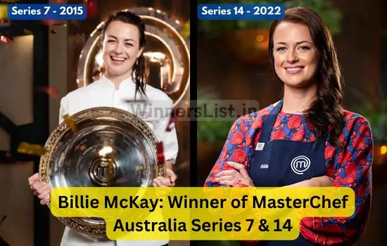 MasterChef Australia Winners List Series/Seasons 1 to 15 {2023}