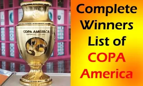 Copa America Winners List 1916 to 2021 – Which Team Won Maximum Title