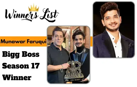 Munawar Faruqui Bigg Boss 17 Winner