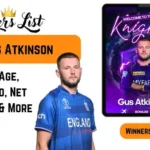 Gus Atkinson Cricketer