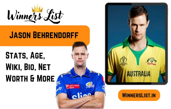 Jason Behrendorff Cricketer Stats, Age, Wiki, Bio, Height, Weight, Wife, Girl friend, Family Net Worth