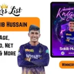 Sakib Hussain Cricketer