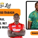 Kagiso Rabada Cricketer