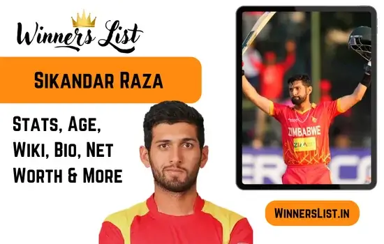 Sikandar Raza Cricketer Stats, Age, Wiki, Bio, Height, Weight, Wife, Girl friend, Family Net Worth