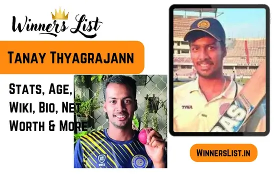 Tanay Thyagrajann Cricketer